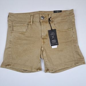 NWT American Eagle Twill Super Stretch  SKINDIGO Shorts.